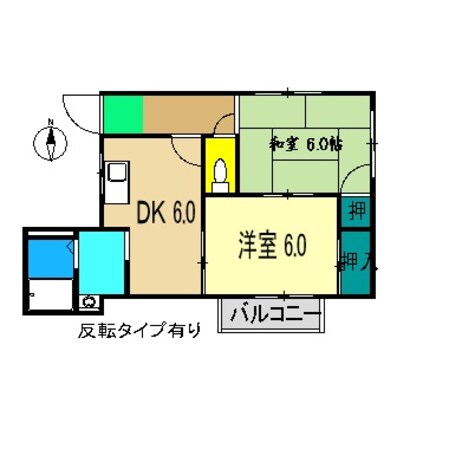 ブルーアイランドの物件間取画像